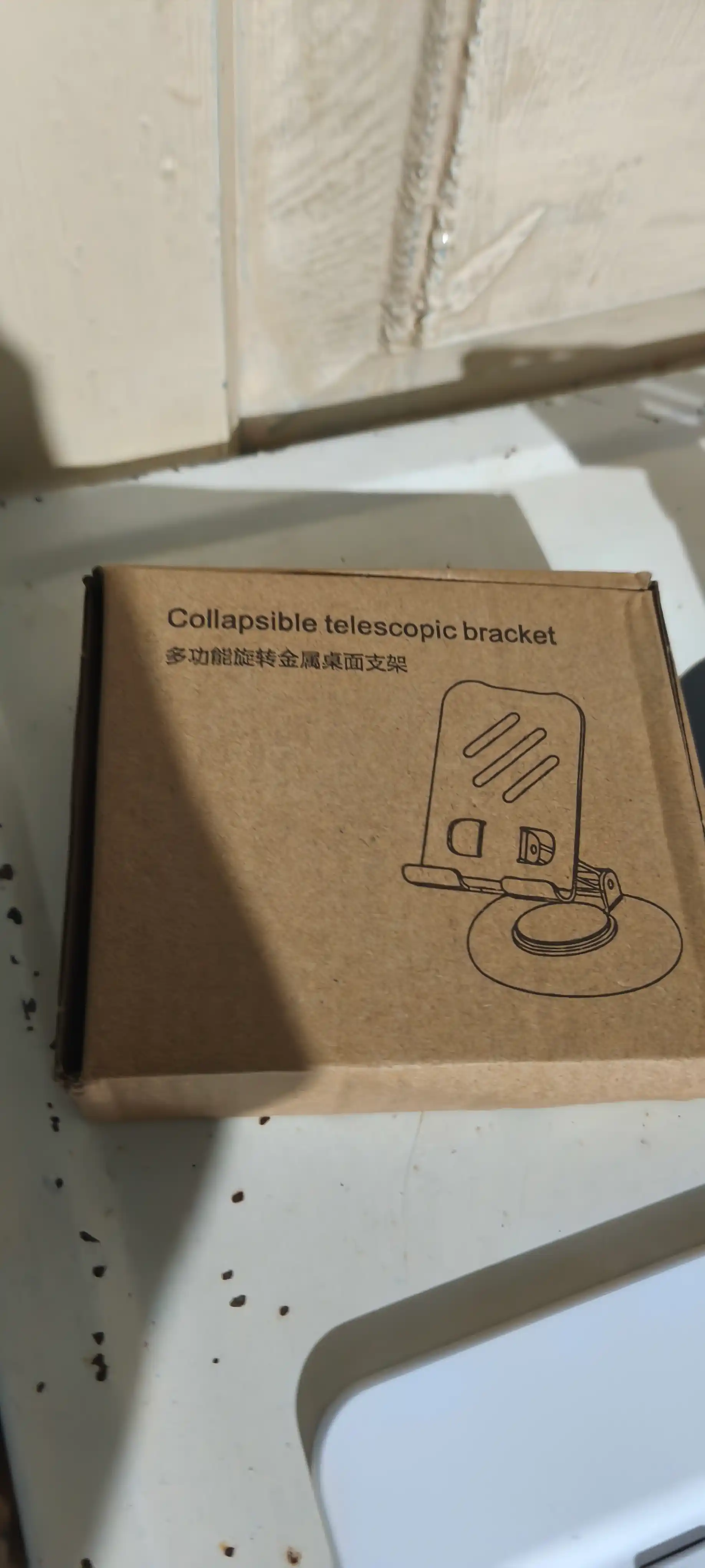 Telefon va planshetlar uchun 360 gradusga buriladigan metall tutqich, telefon pastafka