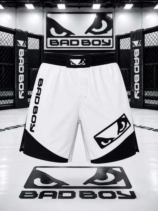 BAD BOY MMA sport shortigi, kamuflyaj dizayn, erkaklar uchun trening shortigi - 