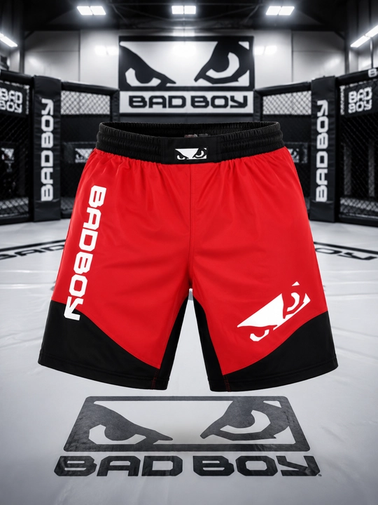 BAD BOY MMA sport shortigi, kamuflyaj dizayn, erkaklar uchun trening shortigi - 