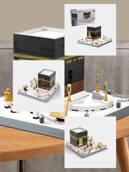 Конструктор из Lego – Кааба, Эйфелева башня, башни-близнецы, Колизей и знаменитые здания