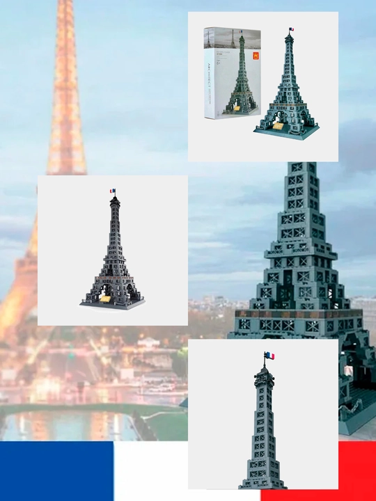 Lego konstruktor – Ka'ba, Eyfel minorasi, Egizak minoralar, Kolizey va mashhur inshootlar