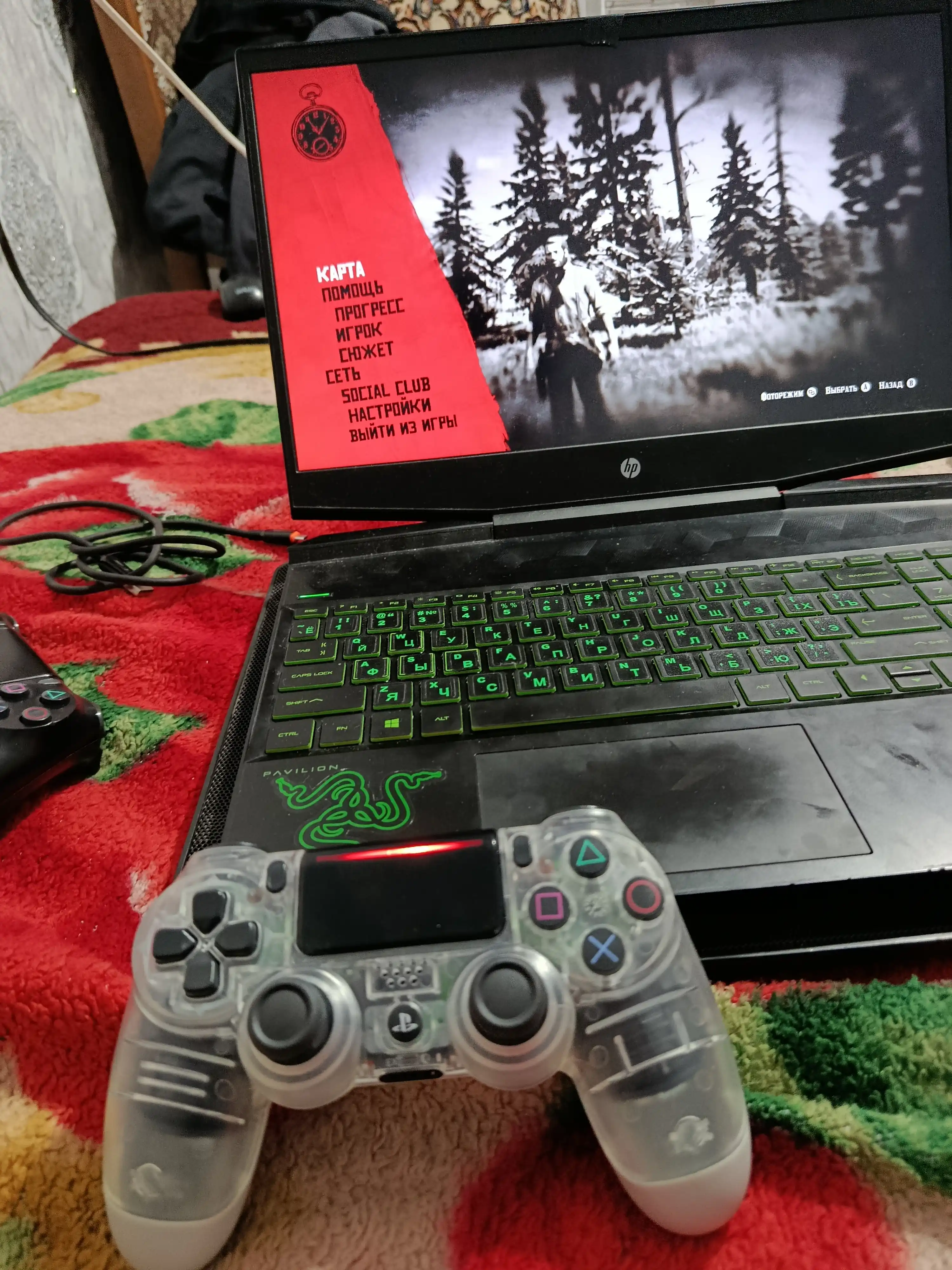 Joystik Dualshock 4 PS4, kompyuter va smartfonlar uchun kontroller