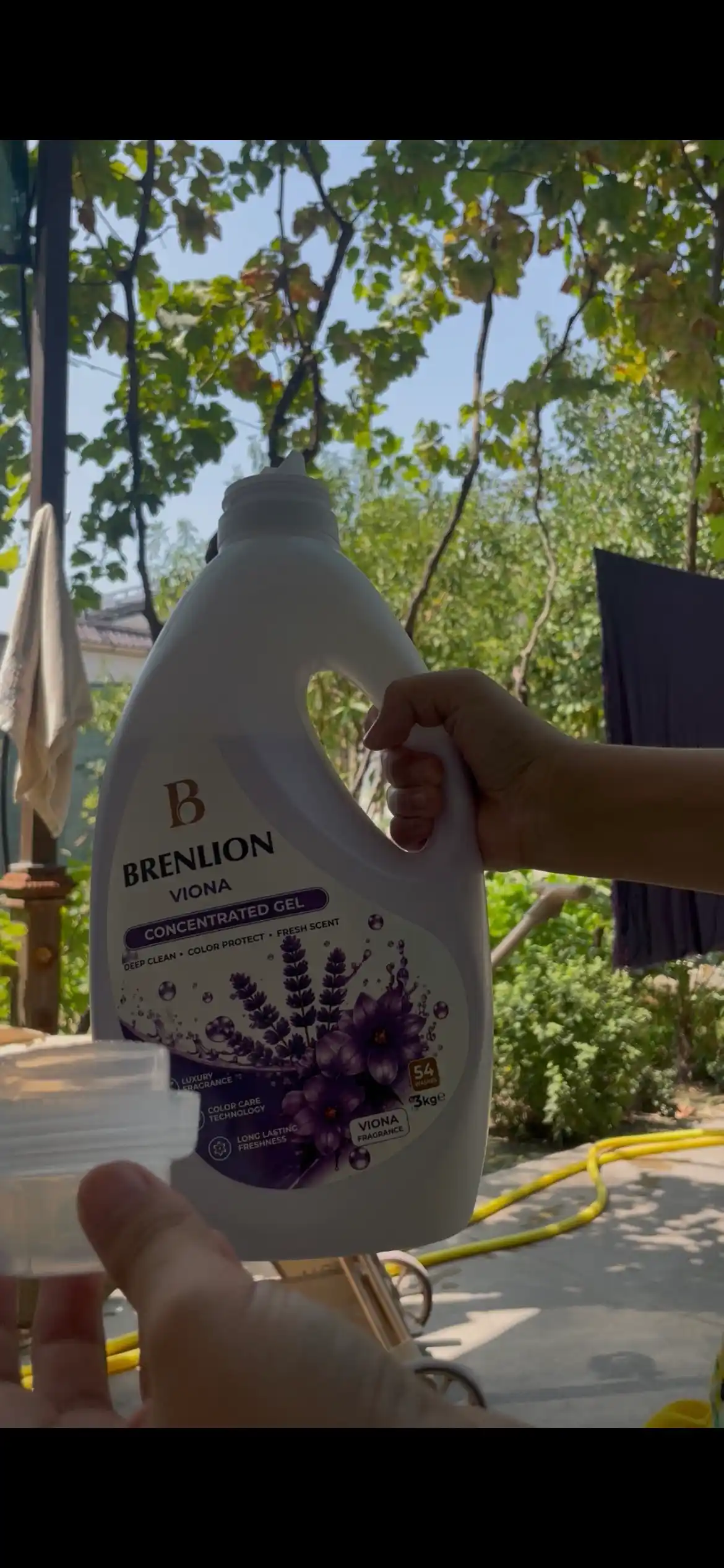 Гель для стирки Brenlion Viona 3 кг, жидкий порошок автомат для белья