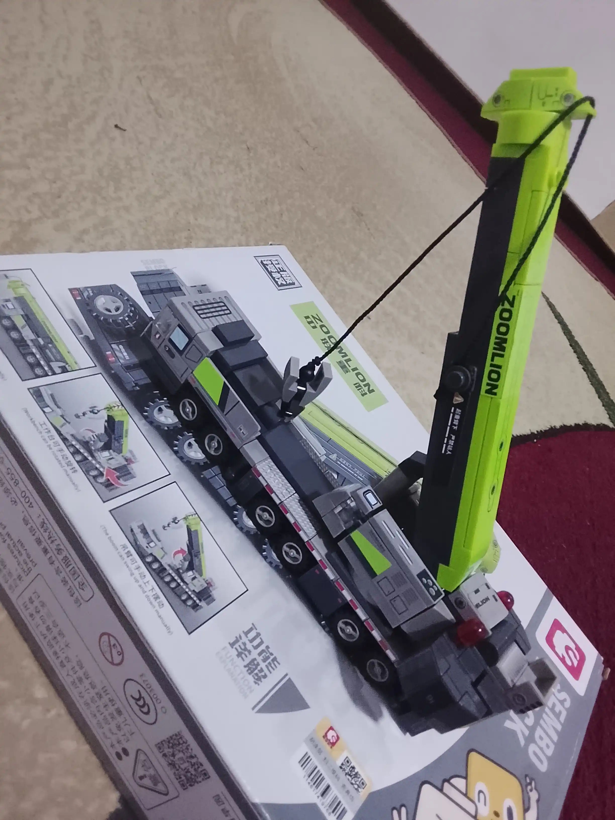 3D kontruktor maxsus texnikalar,Sembo, turli xil ranglar, Lego bilan mos