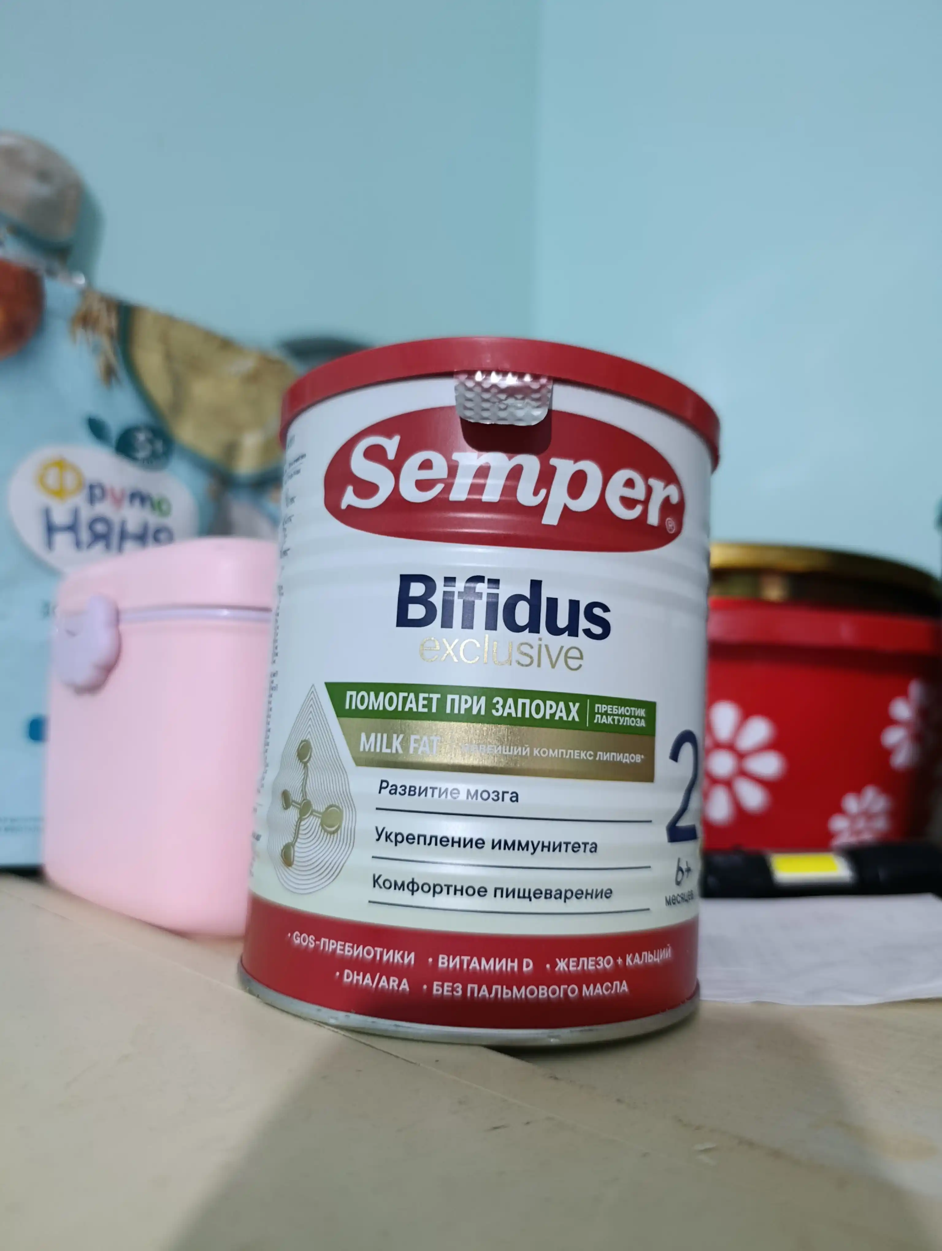 Semper sutli aralashmasi Semper bifidus Eksklyuziv 2 (400x12)