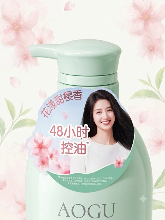 AOGU Flower Bomb shampuni, 550-800 ml