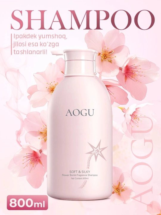 AOGU Flower Bomb shampuni, 550-800 ml - 