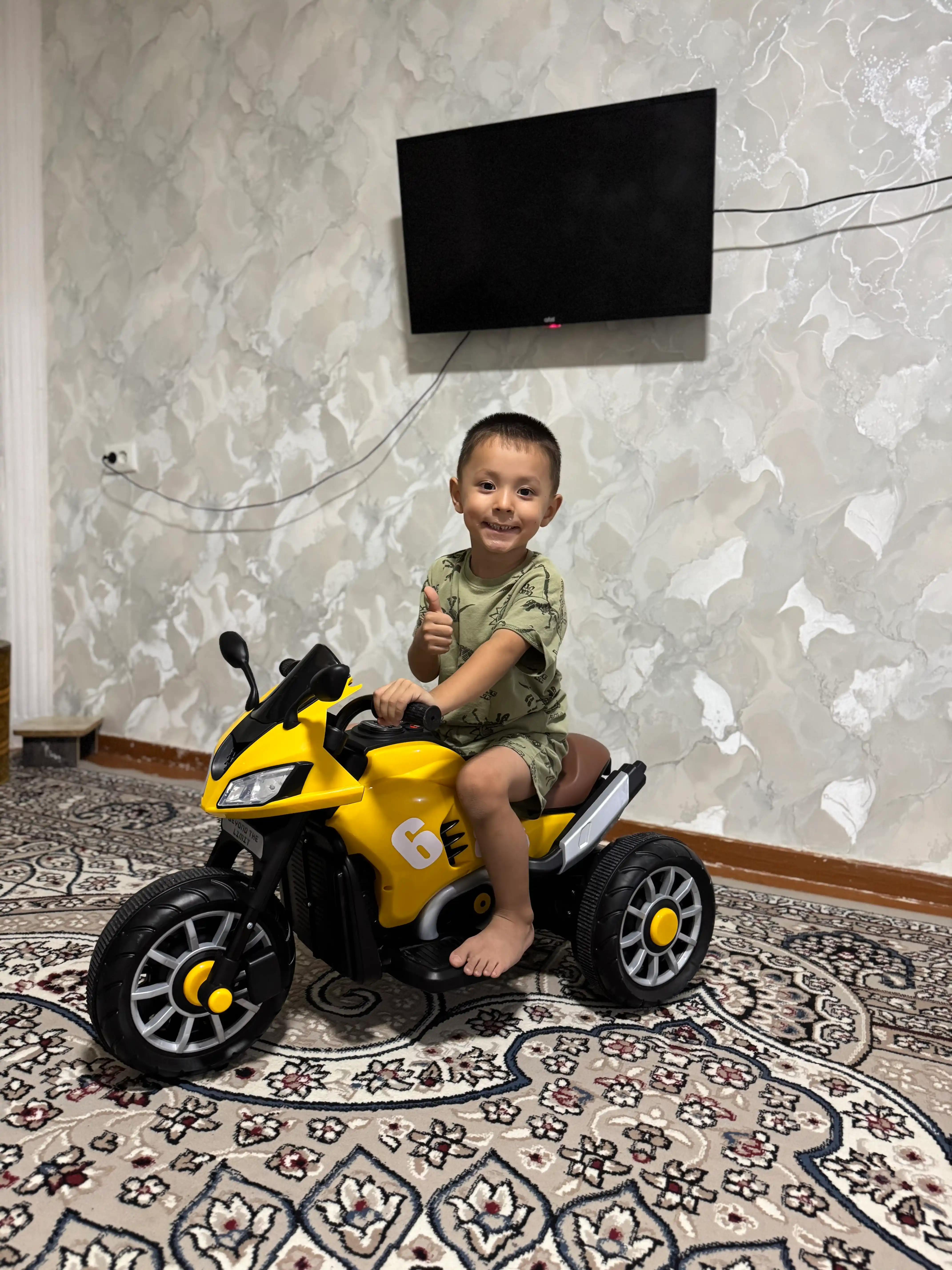 Детский электромотоцикл SPEED RACER KIDS стиль и драйв для малышей
