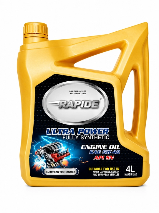 Rapide Advanced 10W-40 API SN 4L Yarim Sintetik Dvigatel Moyi