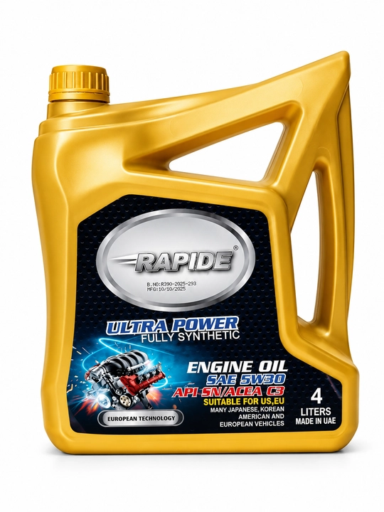 Rapide Advanced 10W-40 API SN 4L Yarim Sintetik Dvigatel Moyi