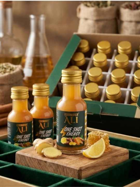One Shot Energy, для энергии, Doctor Ali Organic-2 (1 упаковка из 30 штук по 30 мл)