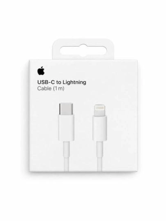 IPhone uchun 20W tezkor zaryadlovchi to‘plam, USB-C adapter va Lightning kabeli 1 m