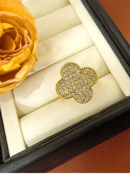 Кольцо с камнем Van cleef - 