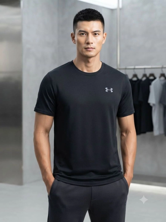 Erkaklar uchun UNDER ARMOUR futbolkasi, 100% paxta