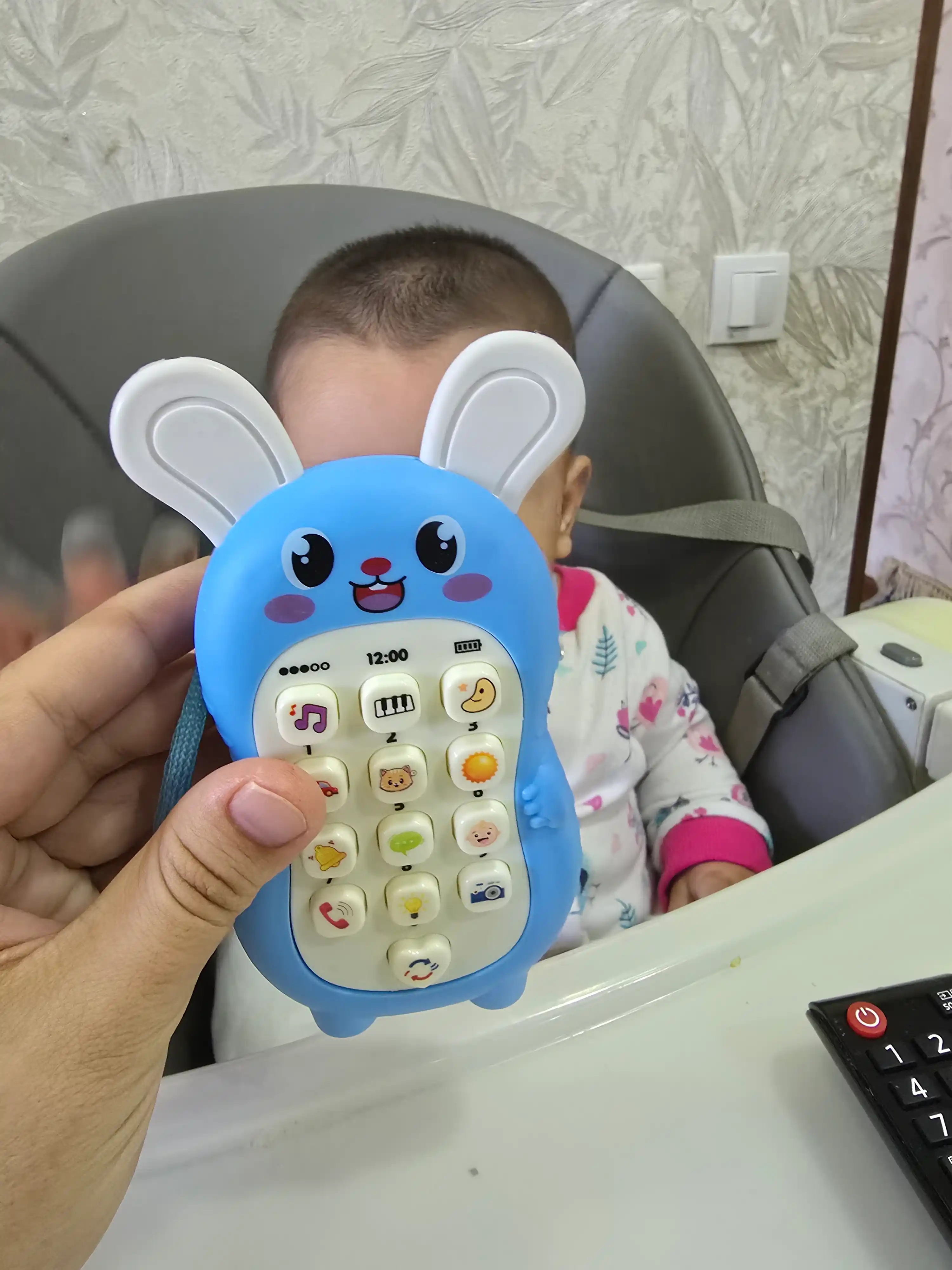 Музыкальный развивающий детский телефон, развивающие игрушки от года