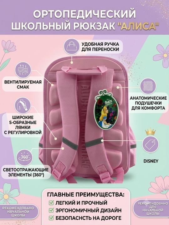 Школьный рюкзак для девочек, рюкзак для девочек