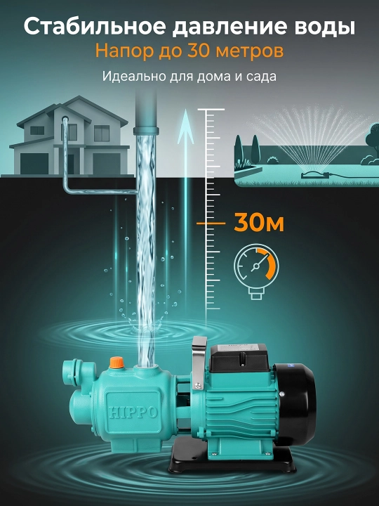 ZGD3-120/2.2 quduq nasos suv nasos 2200W 220V 100l/min sug'orish uchun