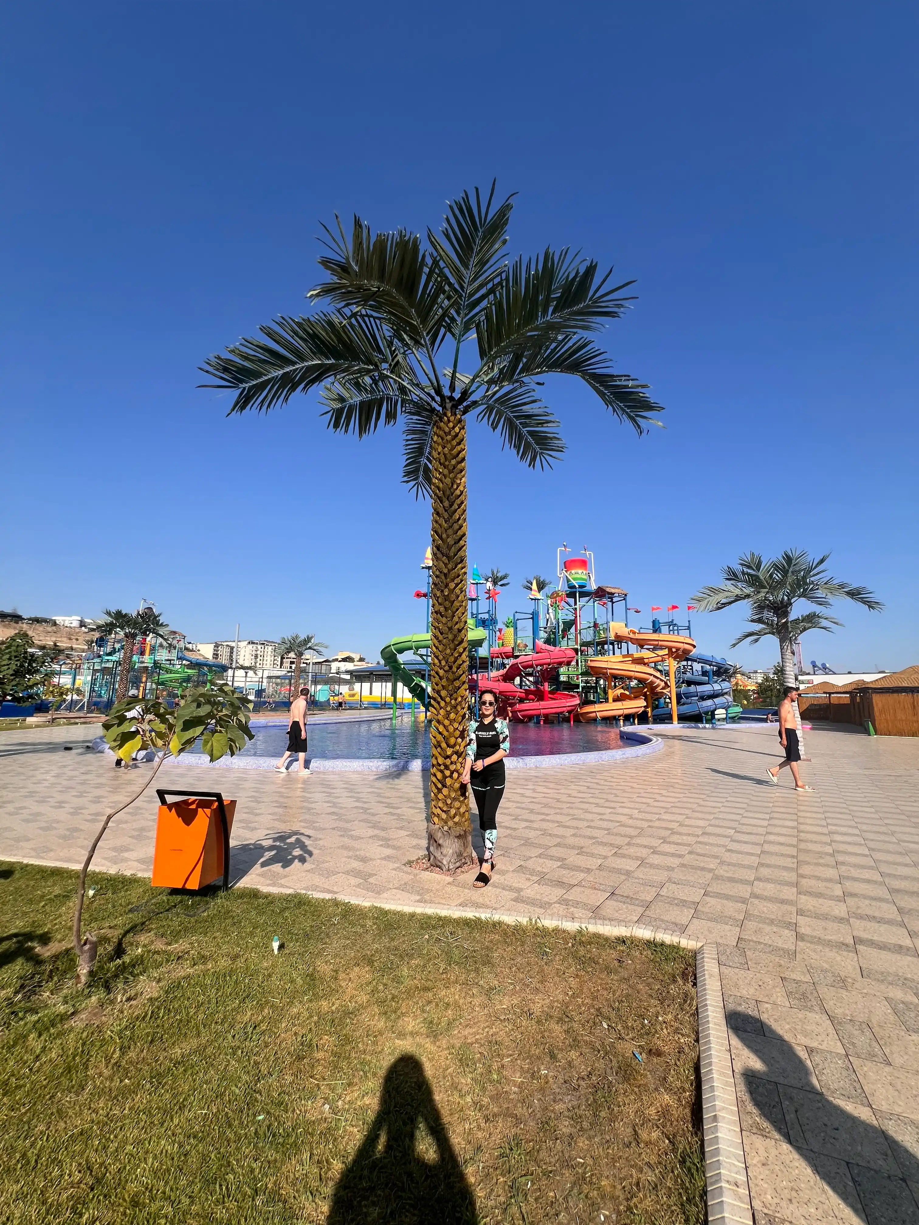 Burkini ayollar uchun yopiq 3 tasi 1 da suzish kupalnik legins va UV himoyali tunika bilan