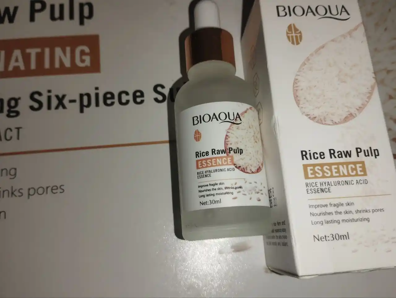 Сыворотка эссенция для лица Rice Raw Pulp, с экстрактом белого риса, питающая, 15 мл