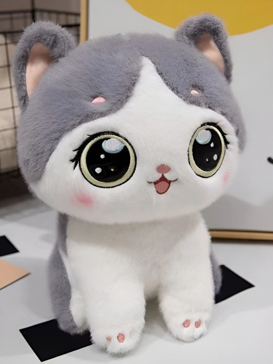 Мягкий котенок, игрушка, подарок для детей