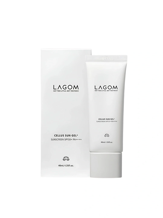 Lagom Sun Gel+ SPF50+ PA++++ Солнцезащитный крем для лица корейская косметика SPF 40 мл