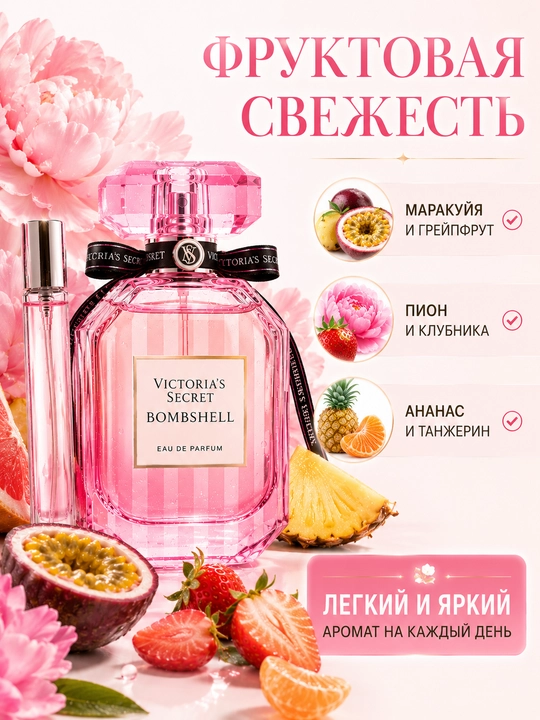 Victoria Secret Bombshell ayollar atirlari, ayollar atirlari, chidamli ayollar probniklari