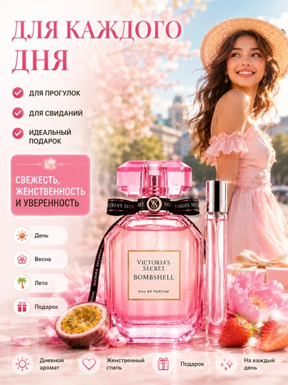 Victoria Secret Bombshell ayollar atirlari, ayollar atirlari, chidamli ayollar probniklari