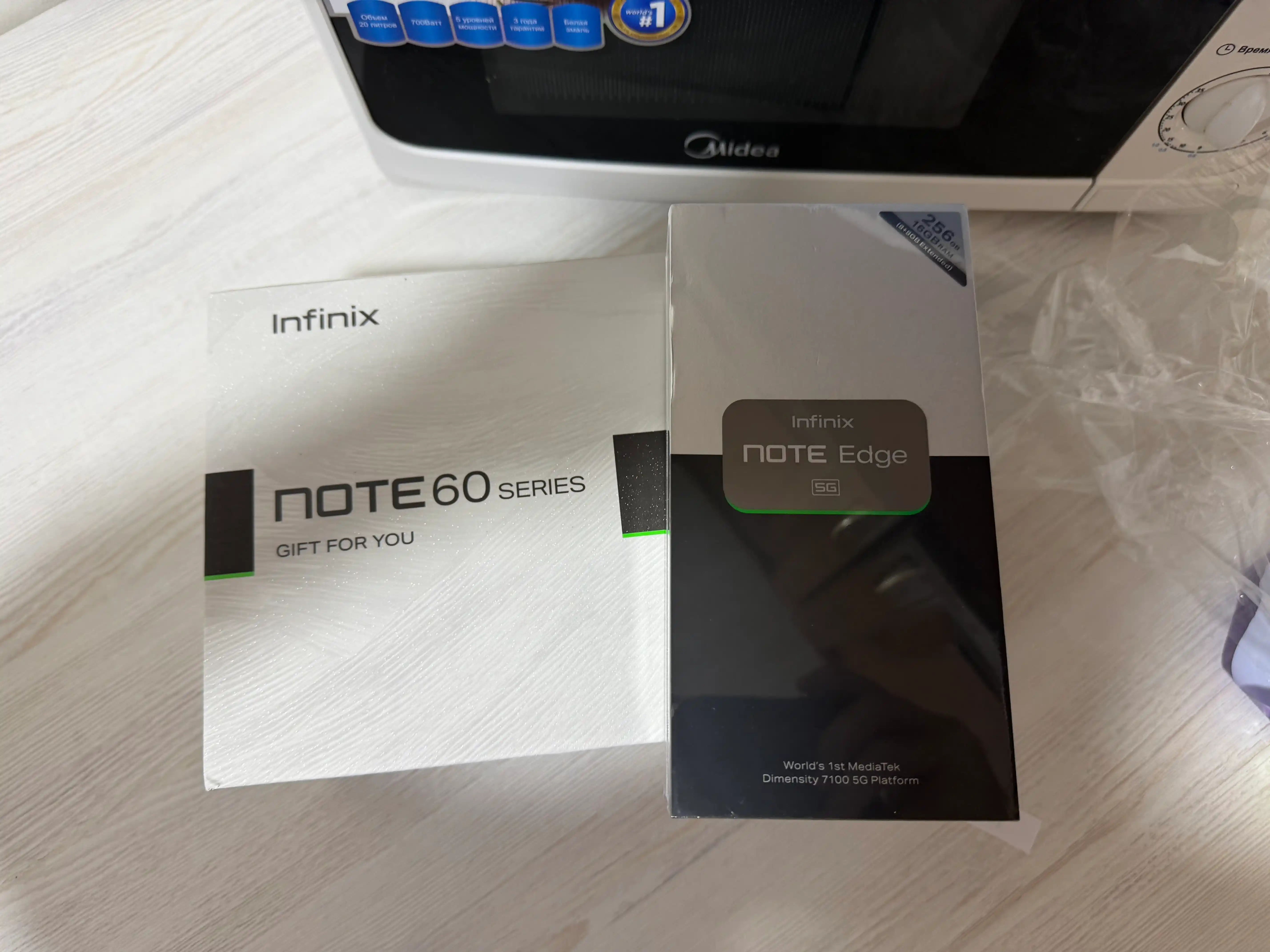 Smartfon Infinix NOTE Edge 5G, 8/256 GB, 6500 mAh, 45W, AMOLED, +maxsus sovg'a to'plami