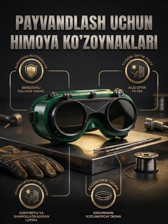 Payvandlashni uchun Ochilib-yopiladigan qora va oq
