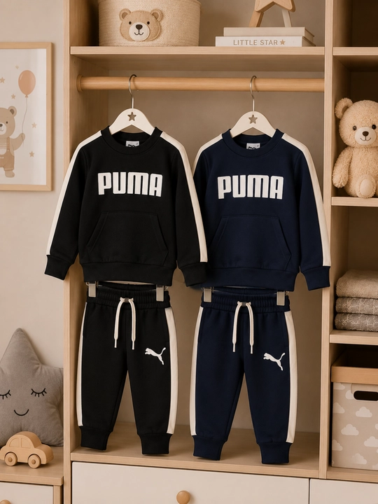 Детский спортивный костюм PUMA, для мальчика 5, 6, 7 лет, трикотажный комплект