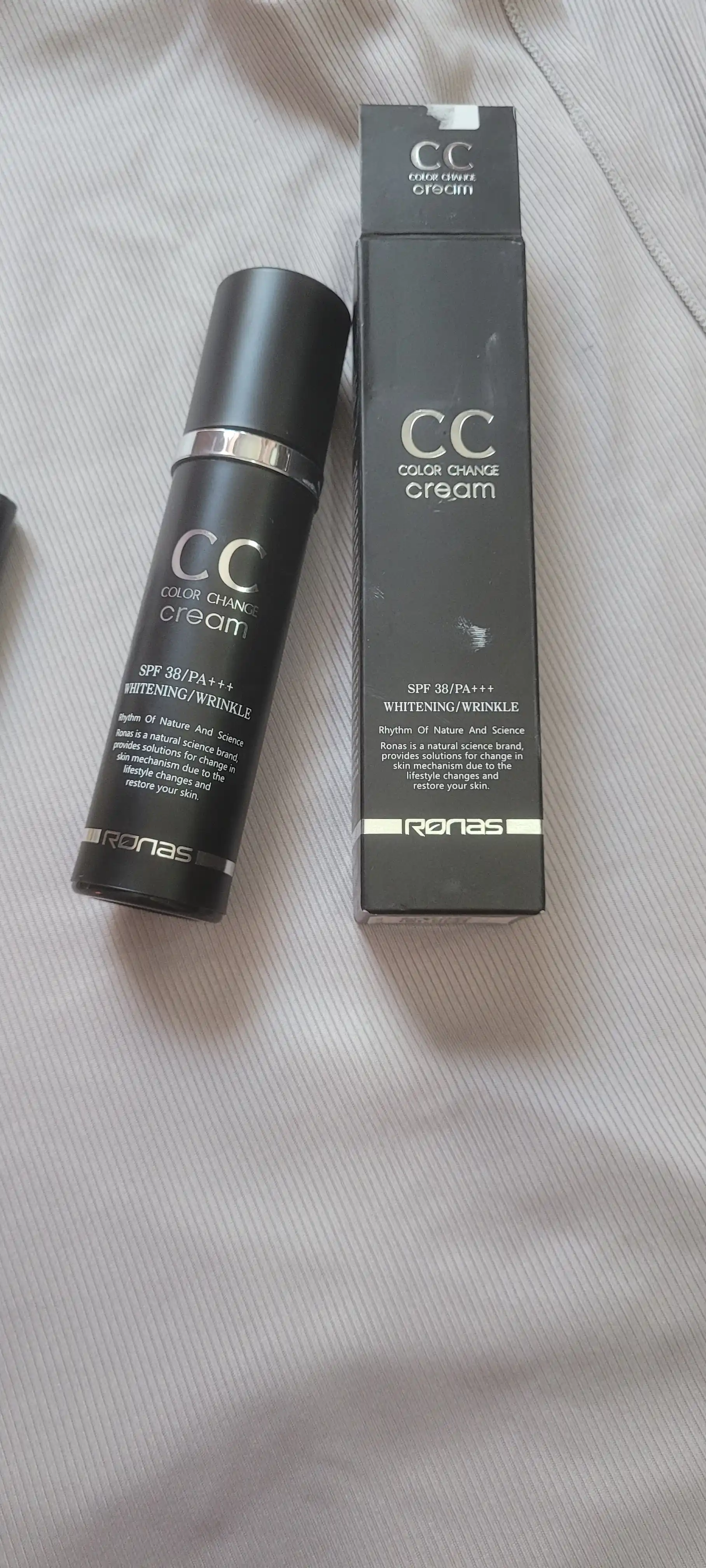 Ronas CC quyoshdan himoyalovchi krem SPF 38 PA+++, 50 ml