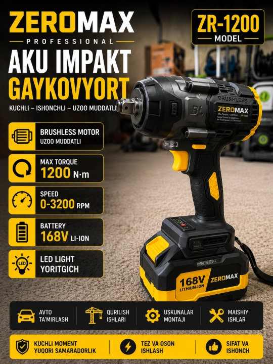 Zeromax gayka buragichi - 