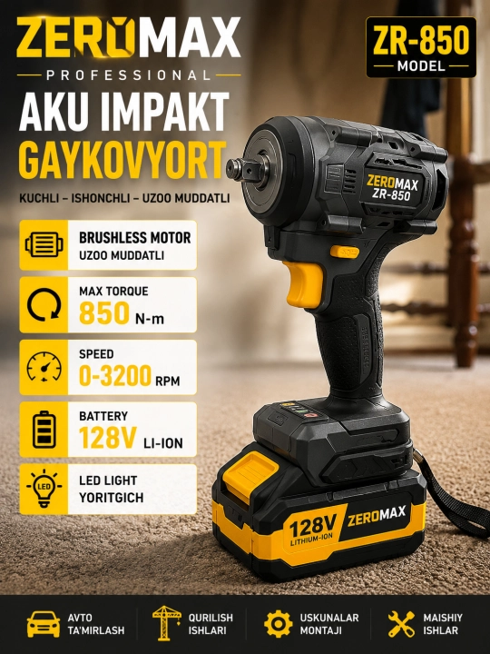Zeromax gayka buragichi - 