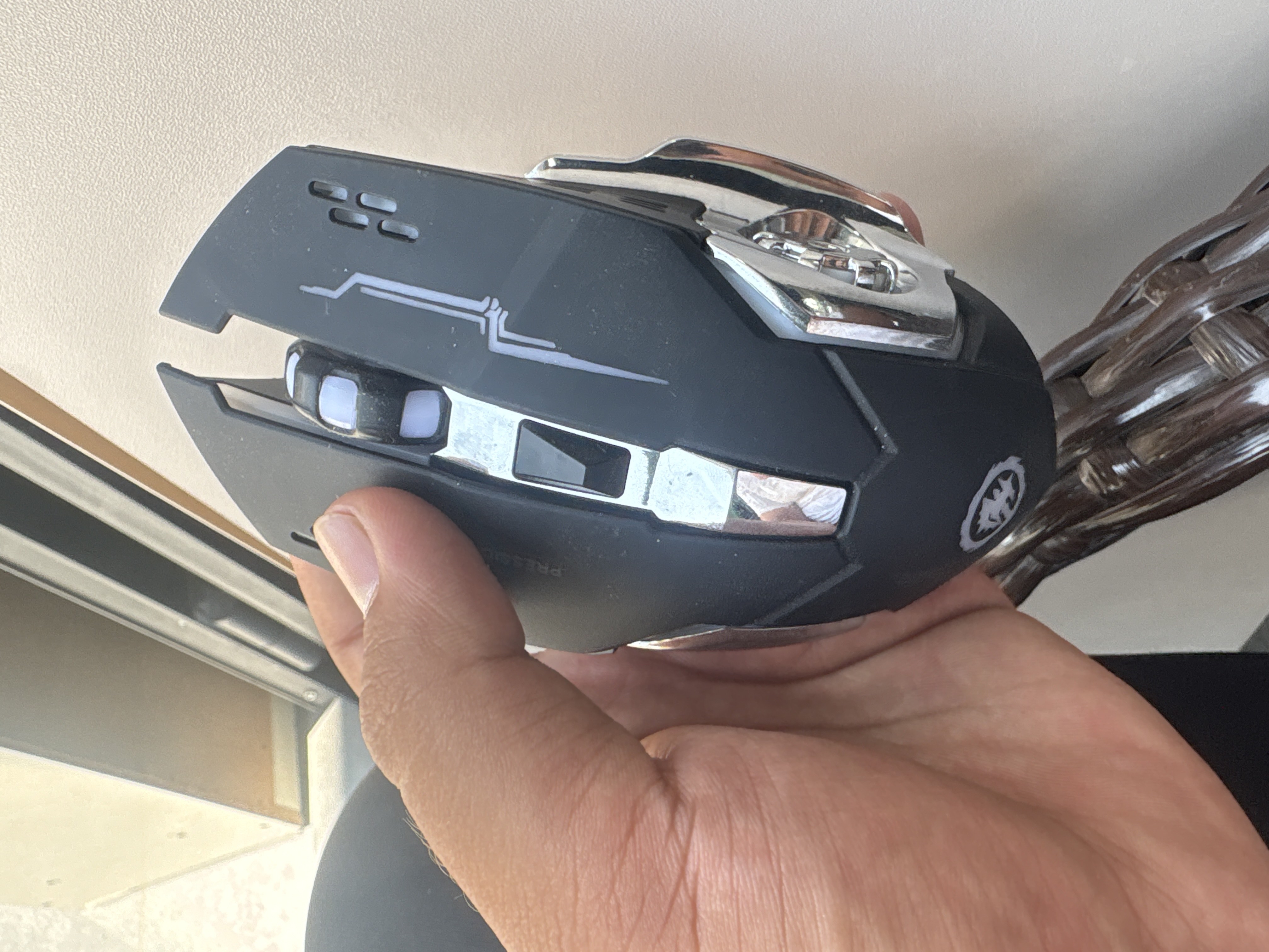 Simsiz shovqinsiz o‘yin sichqonchasi, 5 xil iMICE modeli, DPI 12800, RGB