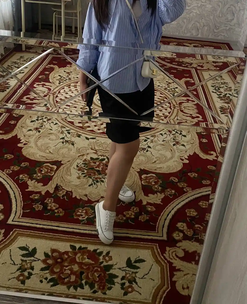 Ayollar uchun bermuda shortik, ofis uchun, kundalik, sayr uchun, baland belli, yozgi