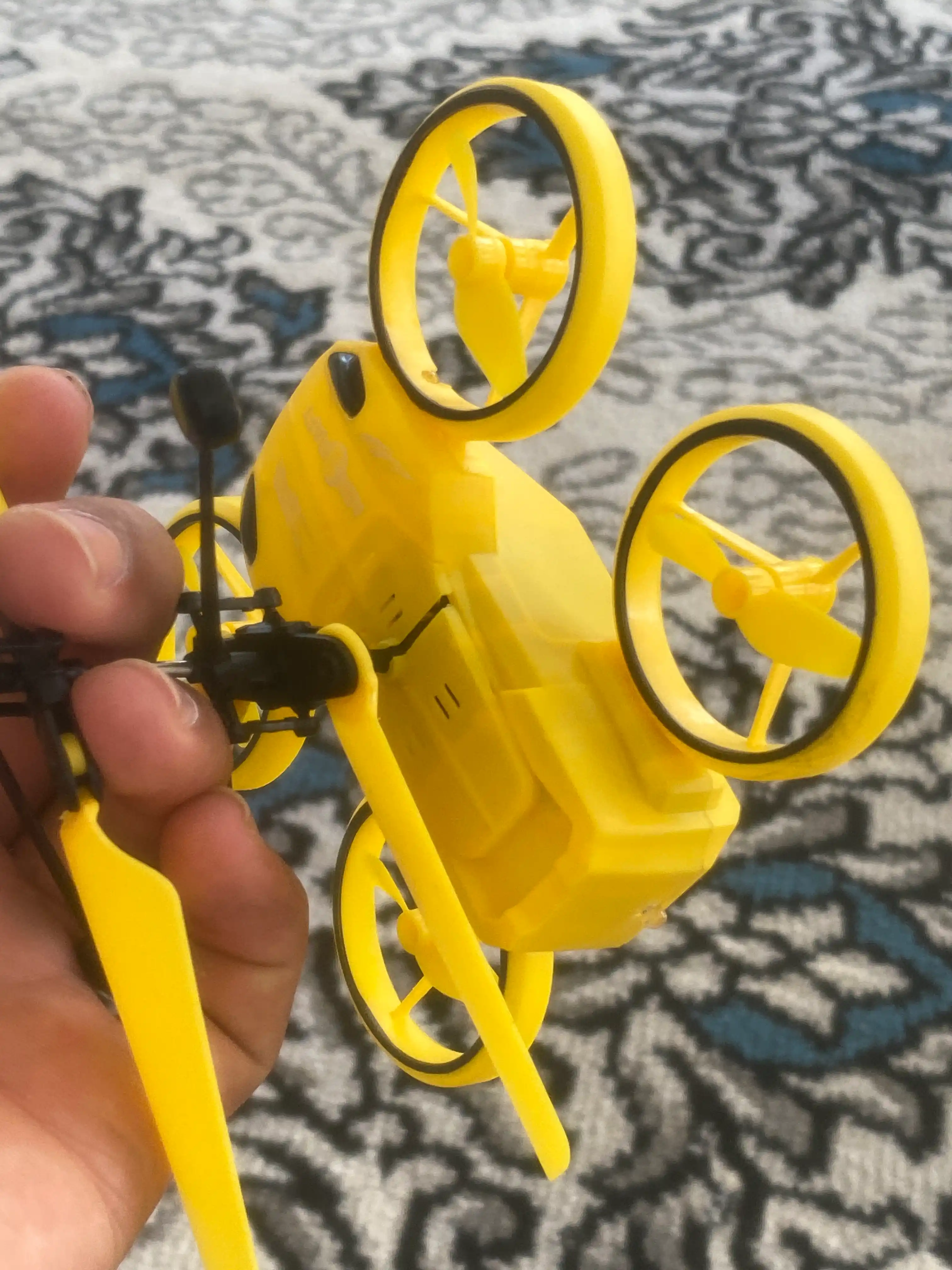 Sensorli boshqaruvli uchuvchi o'yinchoq vertolyot, dron, USB zaryad, bolalar uchun
