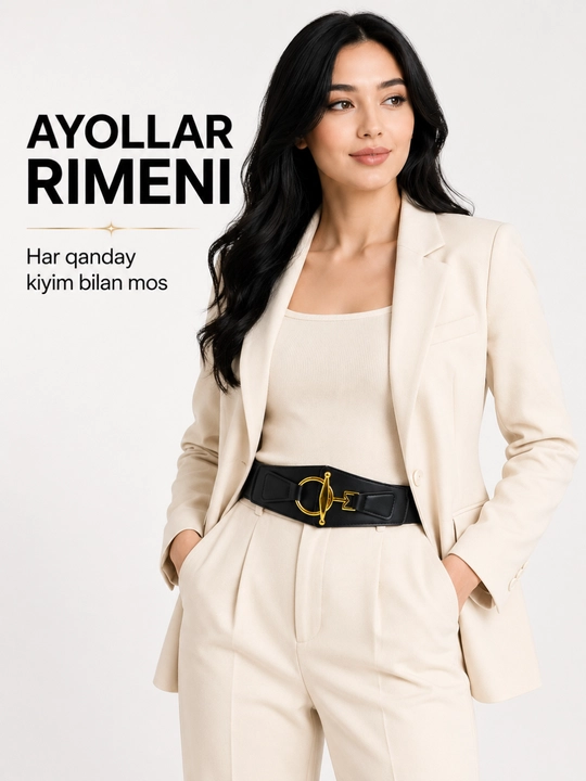 Remen ayollar, ayollar remeni, kamarlar ayollar uchun, kamar, belbog' - 