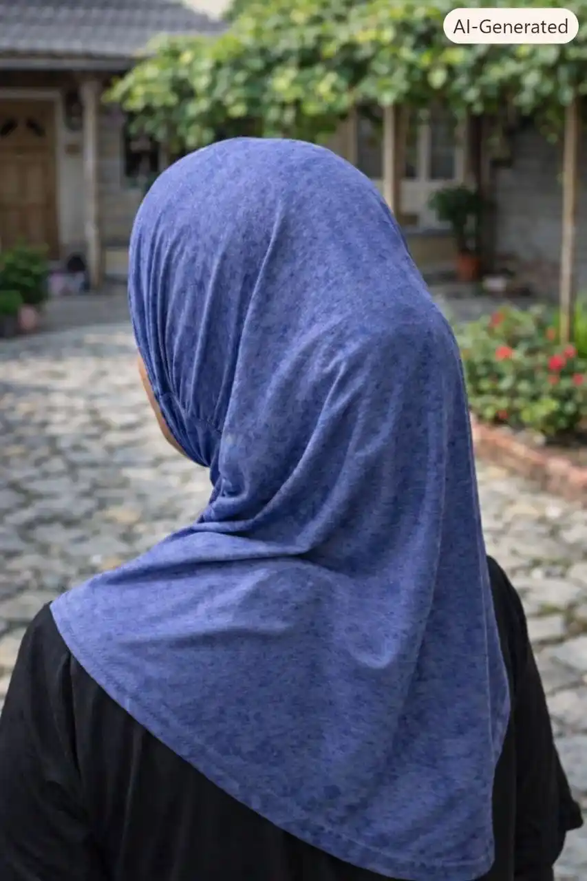 Yigma boni, marmar dizayn, nafas oluvchi tayyor hijob ro‘mol, yumshoq kaliforniya matosi