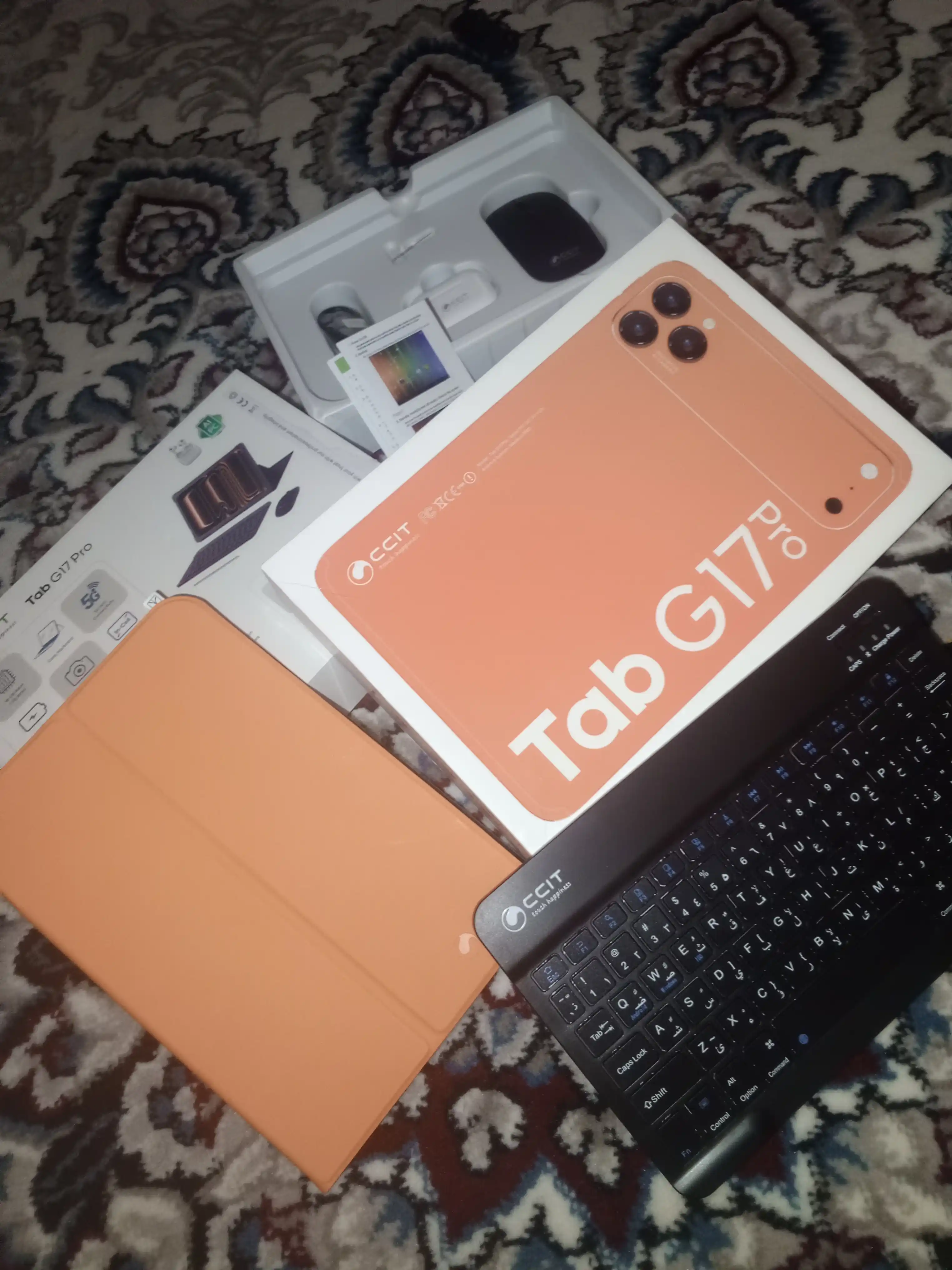 Планшет g17 pro, 2 SIM-карты, 12/256 ГБ, сеть 5G, ccit планшет 15