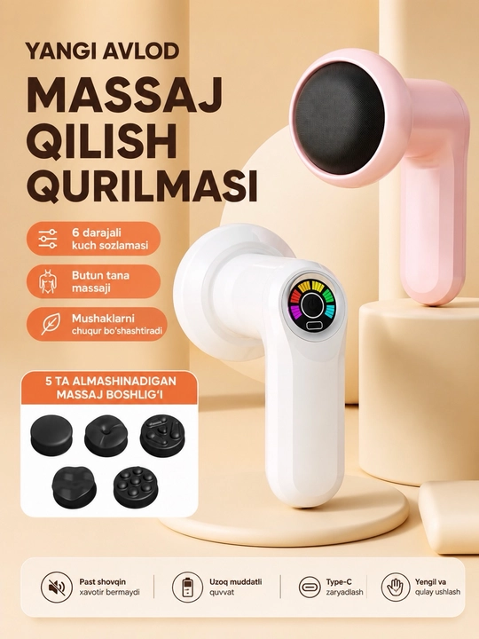 Mini elektr uqalagich, portativ - 