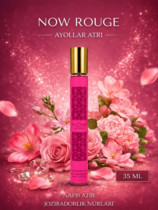 Ayollar parfyumi NOW ROUGE, 35 ml  - 