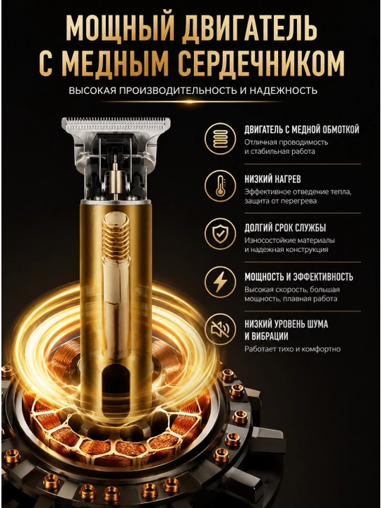 Триммер для волос и бороды, бритва, машинка для стрижки