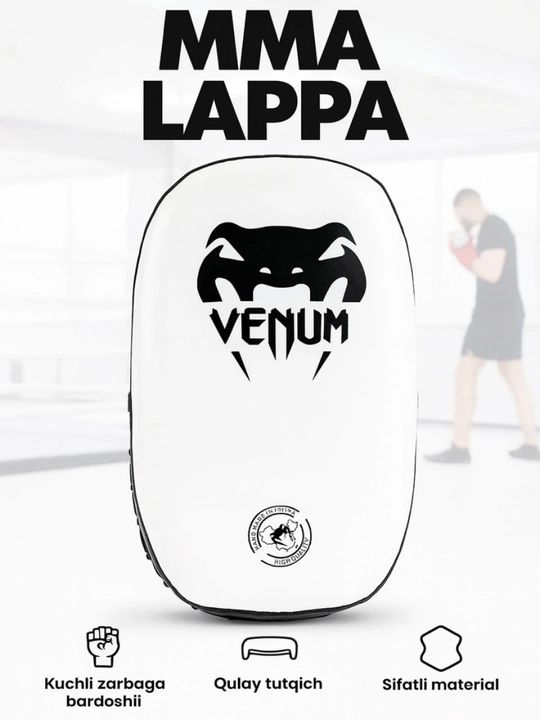 MMA zarba lappasi – mustahkam, qulay tutqichli mashg‘ulot yostig‘i - 