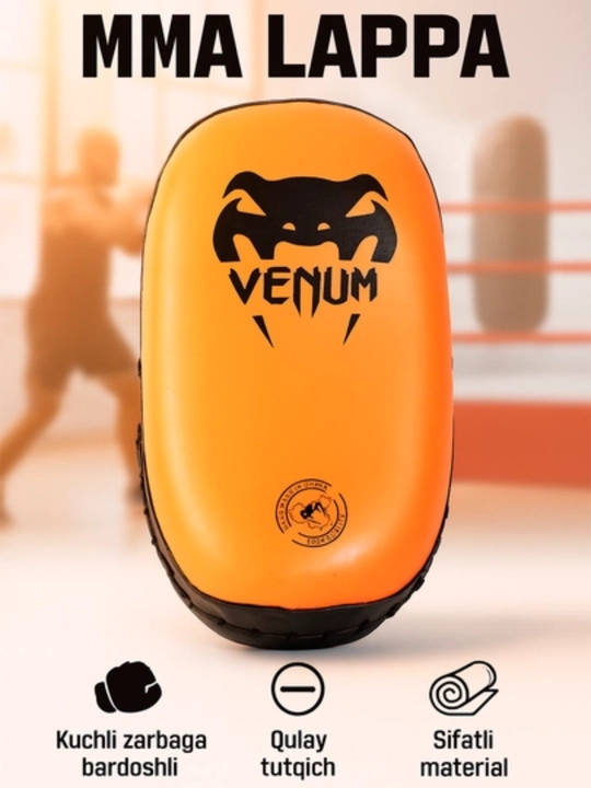 MMA zarba lappasi – mustahkam, qulay tutqichli mashg‘ulot yostig‘i - 