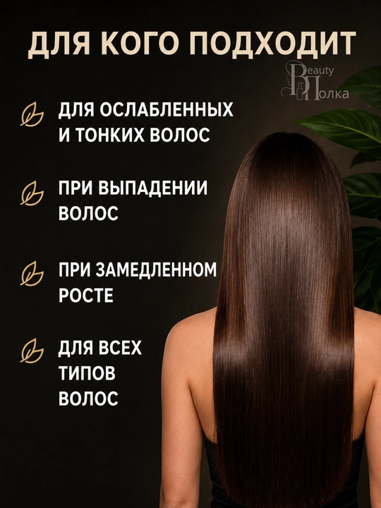 Маска для укрепления и роста волос с перцем,с кератином и маслом усьмы, Compliment, 500 мл