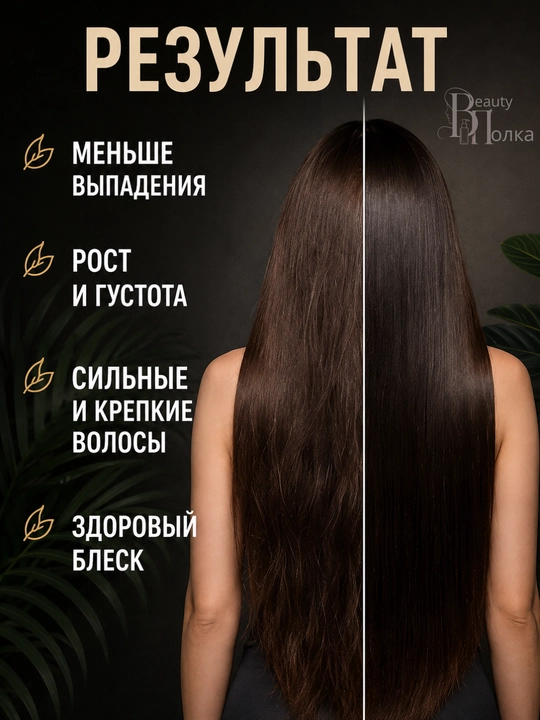 Маска для укрепления и роста волос с перцем,с кератином и маслом усьмы, Compliment, 500 мл