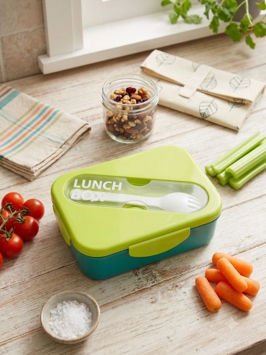 Lanchboks bo'limli va germetik, ovqat uchun konteyner 800 ml
