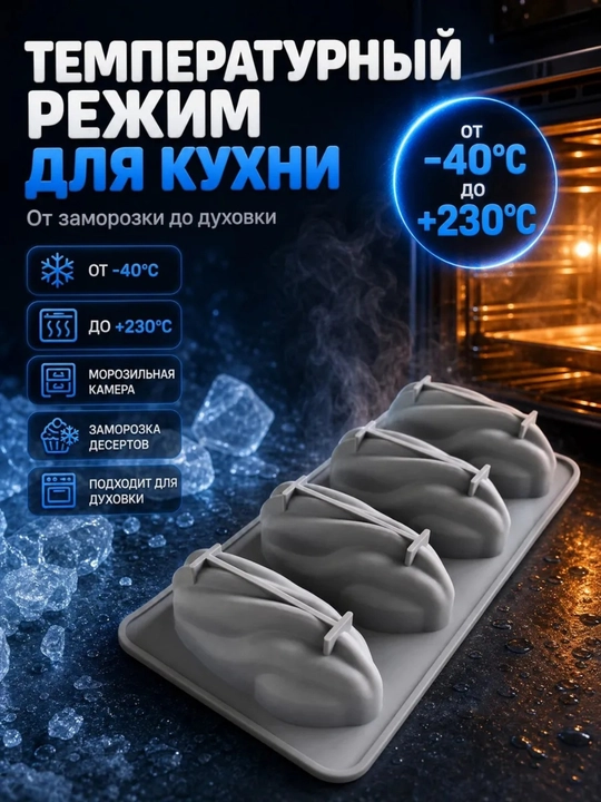 Силиконовая формa муссовых пирожных корпусных малина, манго,фесташка, лимон, торт бенто