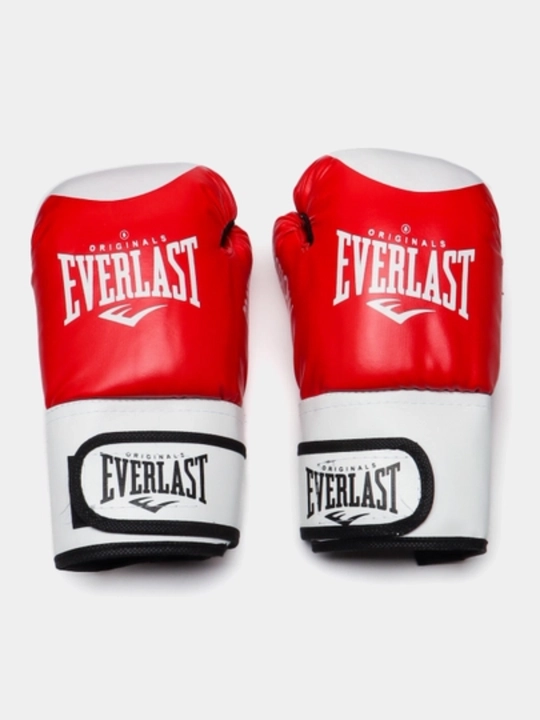 Боксерские перчатки Everlast , из экокожи на липучке - 