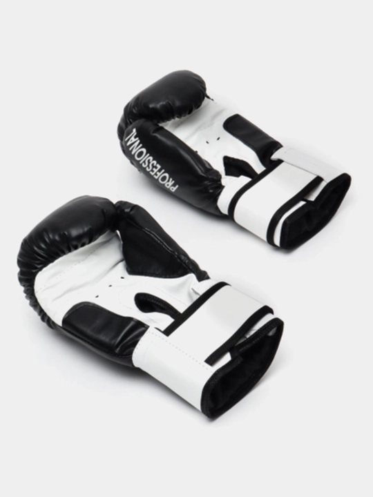 Боксерские перчатки Everlast , из экокожи на липучке